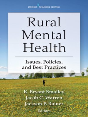 cover image of Rural Mental Health
